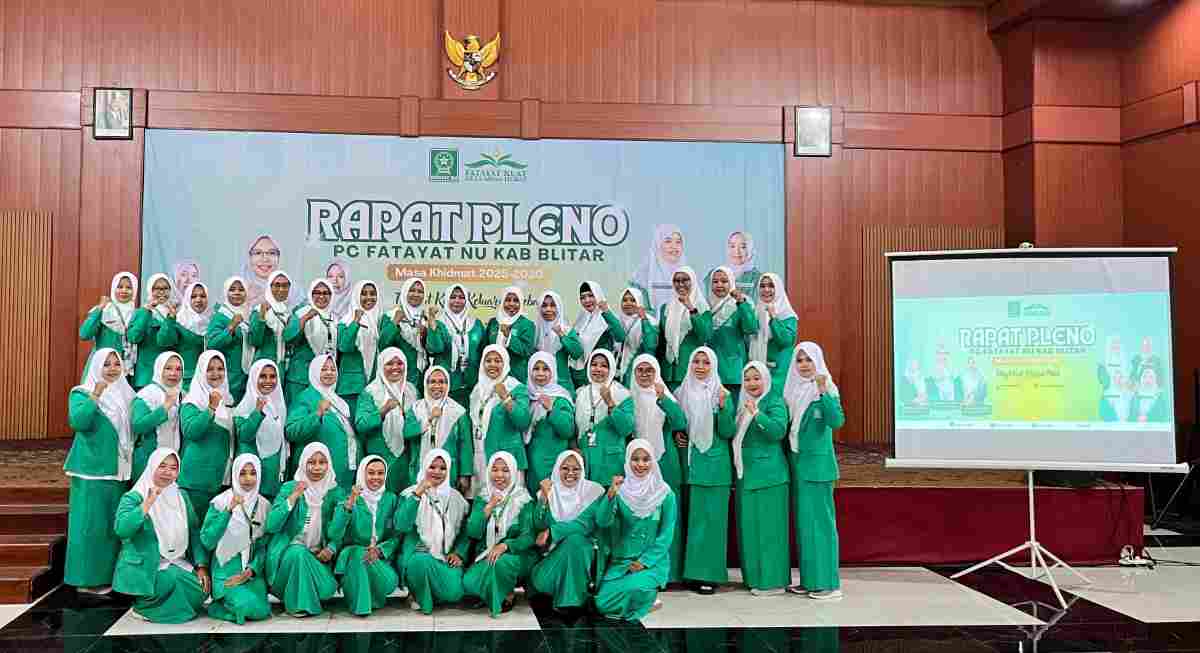 Konsolidasi Gerakan, Rapat Pleno PC Fatayat NU Kabupaten Blitar Perkuat Arah Organisasi