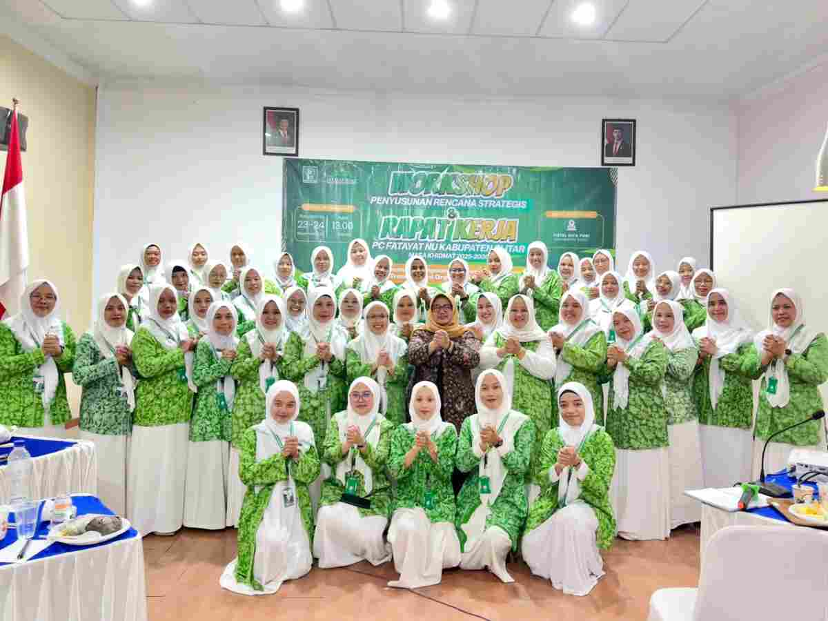 Renstra Jadi Kompas Gerakan, Fatayat NU Kabupaten Blitar Teguhkan Arah Perjuangan Perempuan