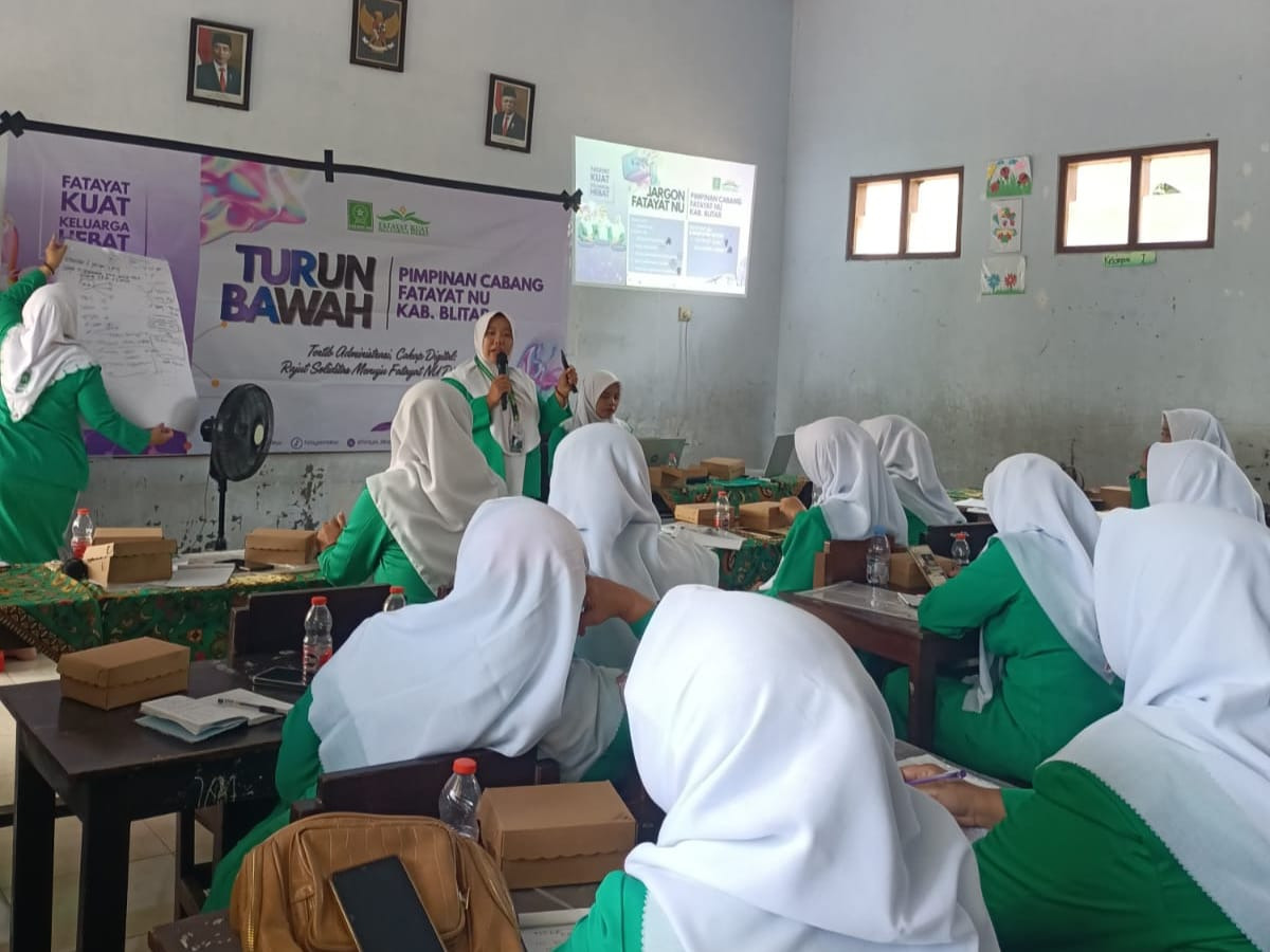 Usung Tema "Fatayat NU Digdaya", Turba PC Fatayat NU Blitar Fokuskan Penguatan Media dan Tertib Administrasi bagi PAC Garum